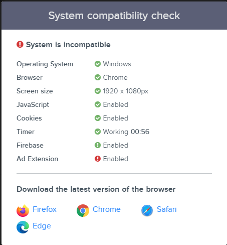 What does the auto system-compatibility check feature do in Assessments?