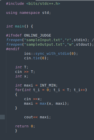 Test case format